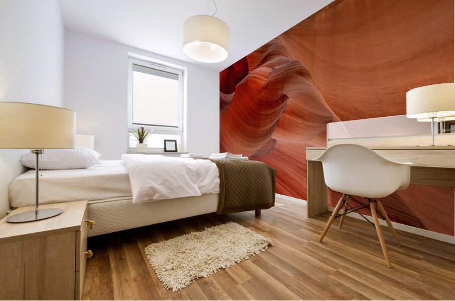 Color Waves Mural print