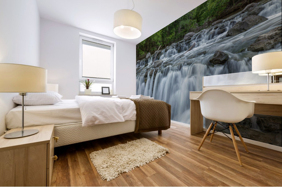 Cacades Mural print