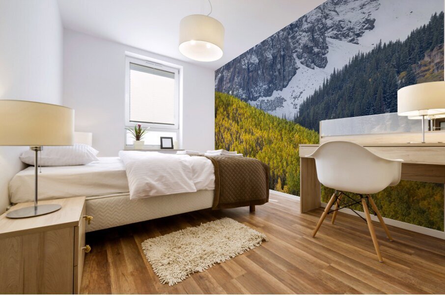 Ascending Illumination Mural print