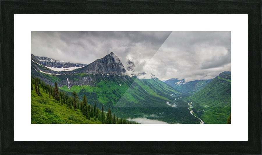 MOUNTAIN STORM Picture Frame print