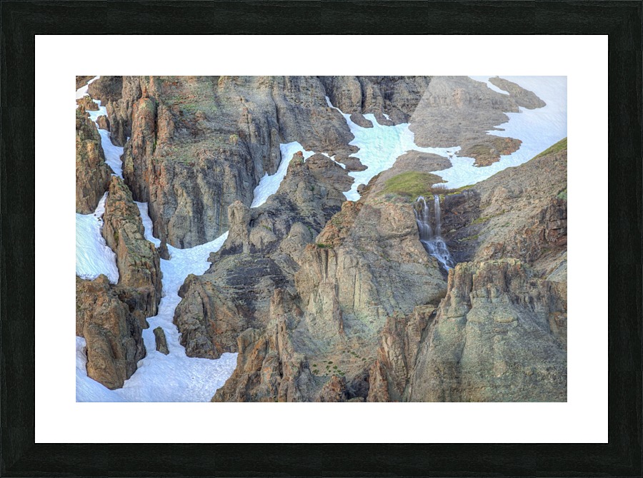 SNOWMELT Picture Frame print