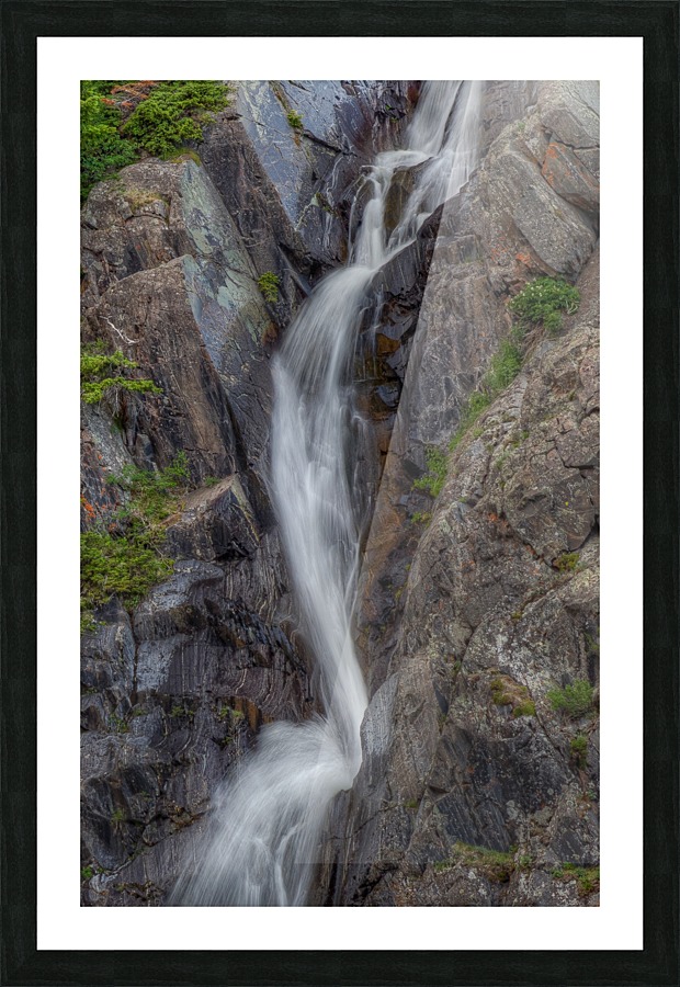 SPLASHWATER FALLS Picture Frame print