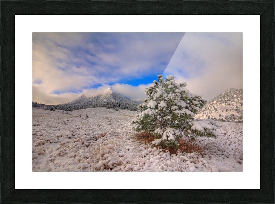 THE MAGICAL FLATIRONS Picture Frame print
