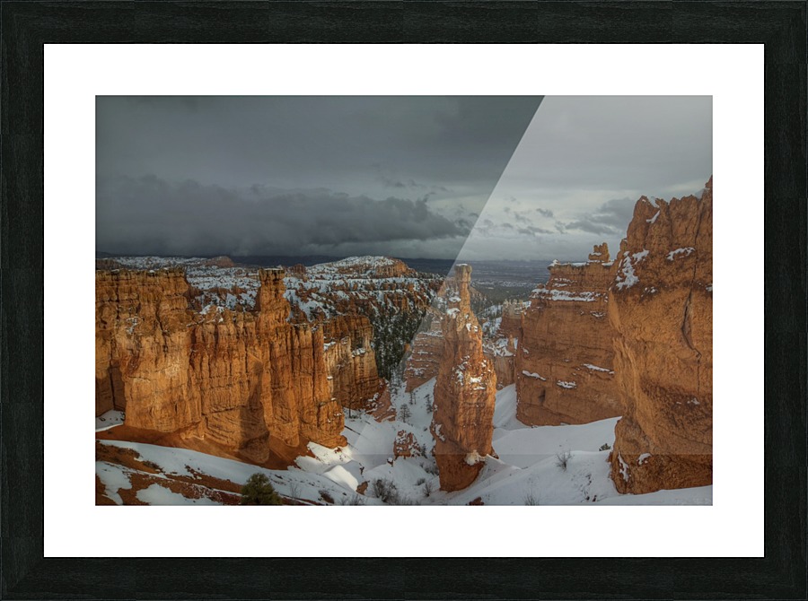 STORMY SUNLIGHT Picture Frame print