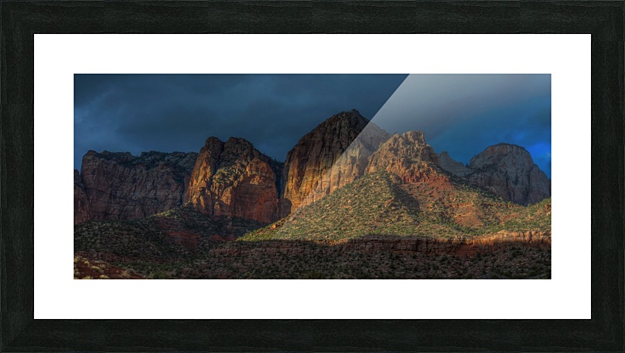 LIGHT JOURNEY Picture Frame print