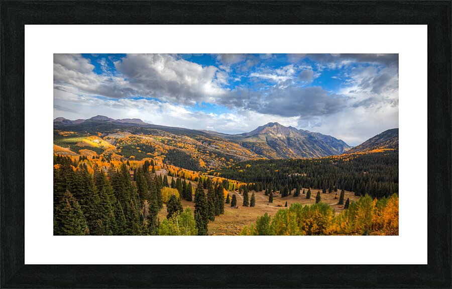Coal Bank Pass Picture Frame print