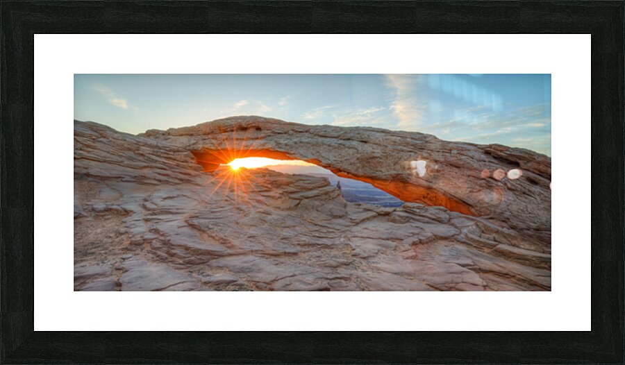 Starshine Through Mesa Arch Picture Frame print