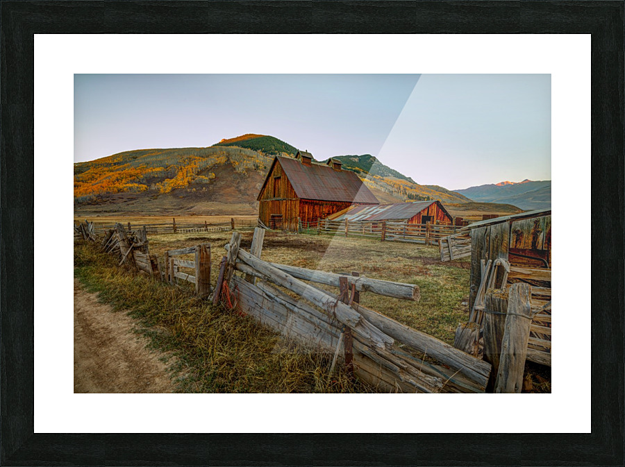 FALL HARVEST Picture Frame print