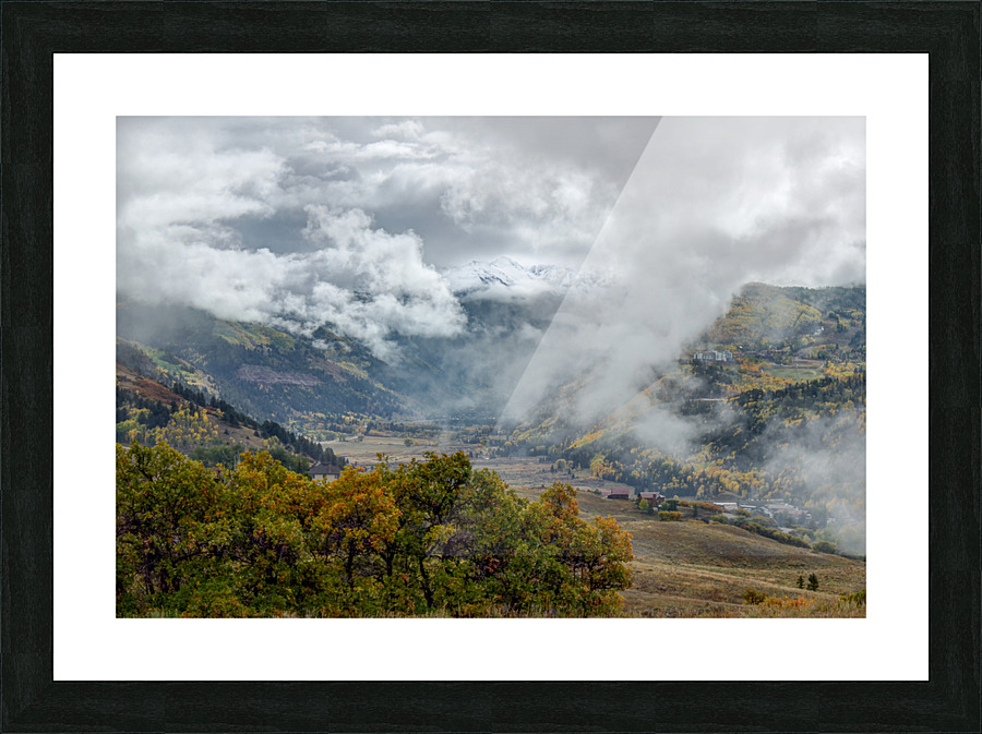 AND THE HEAVENS OPENED UP Picture Frame print
