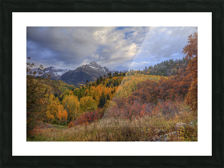 MOUNT SNEFFELS Picture Frame print