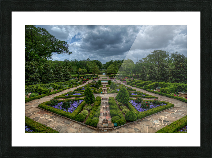 Fort Worth Botanic Gardens Picture Frame print