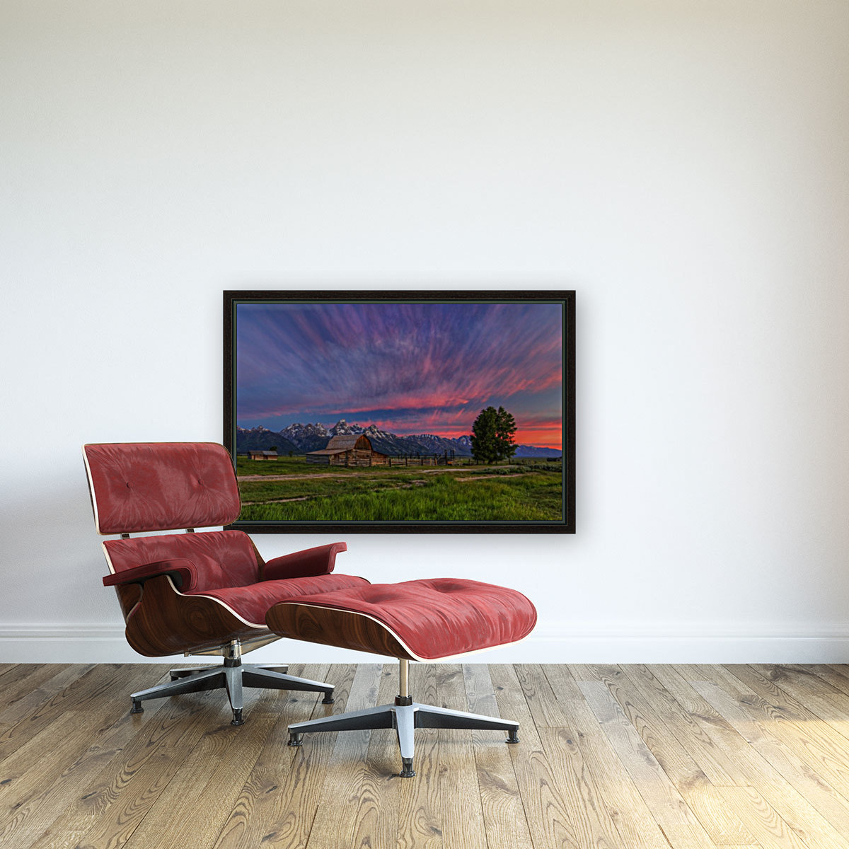 BENEATH TETON GLORY Reproduction