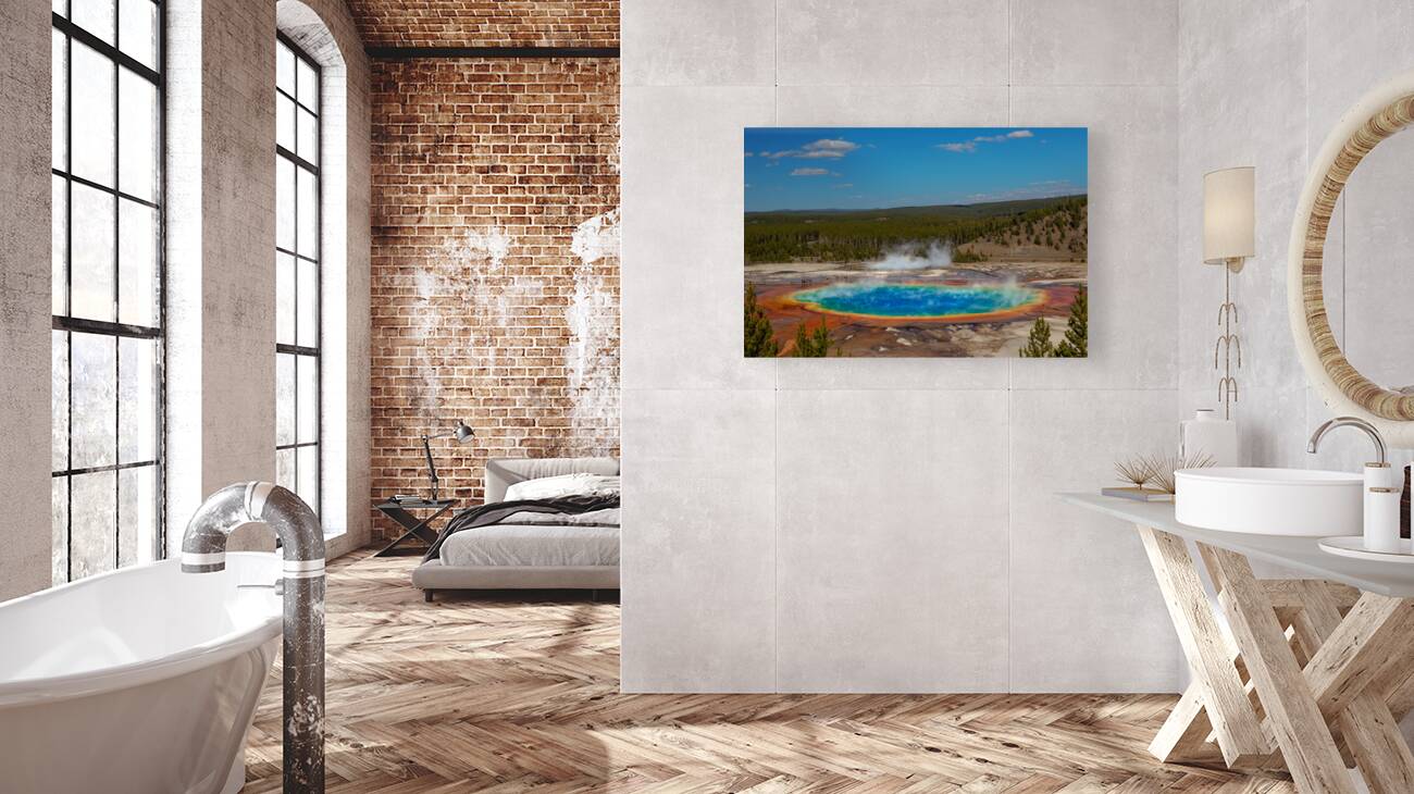 Grand Prismatic Spring Reproduction