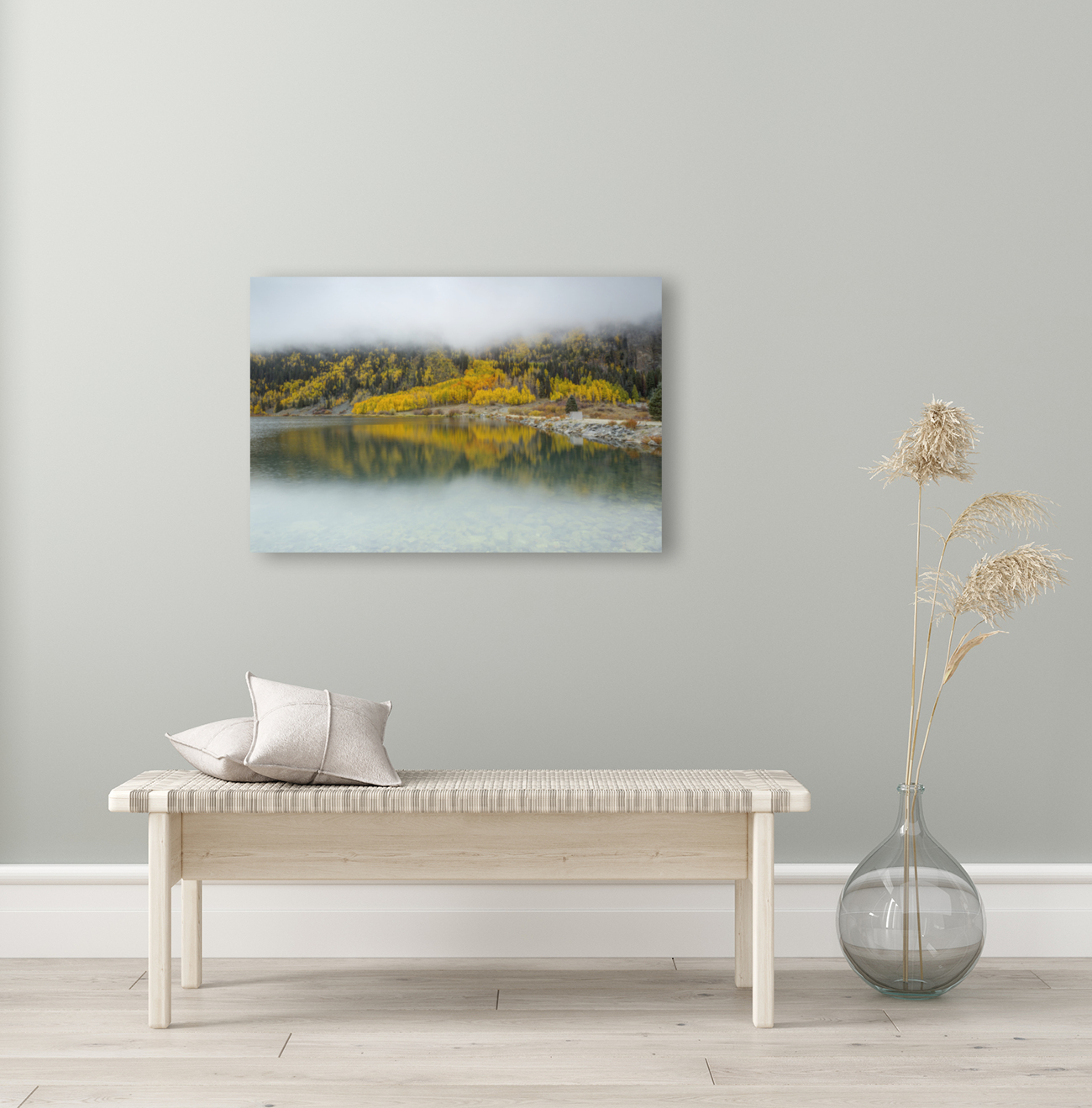 DREAMY AUTUMN REFLECTION Reproduction