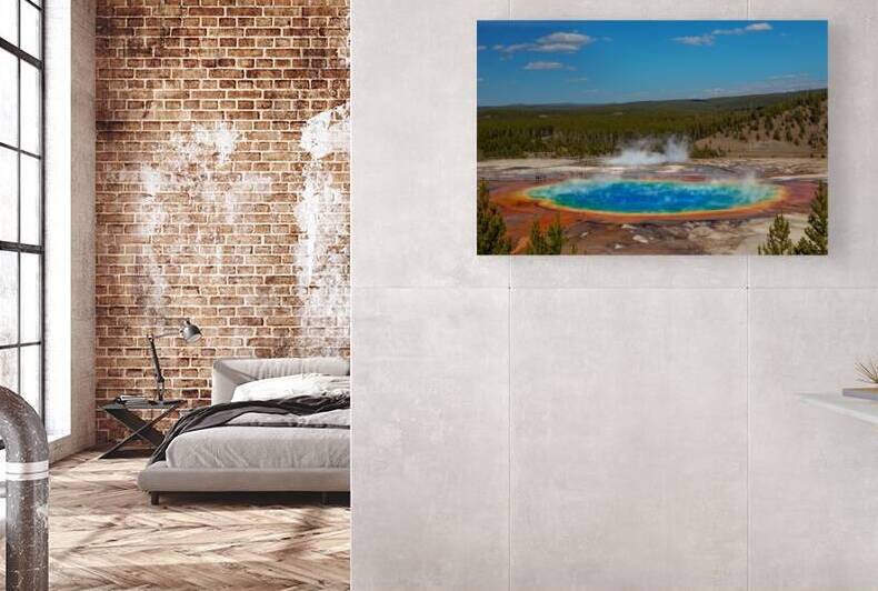 Grand Prismatic Spring Reproduction