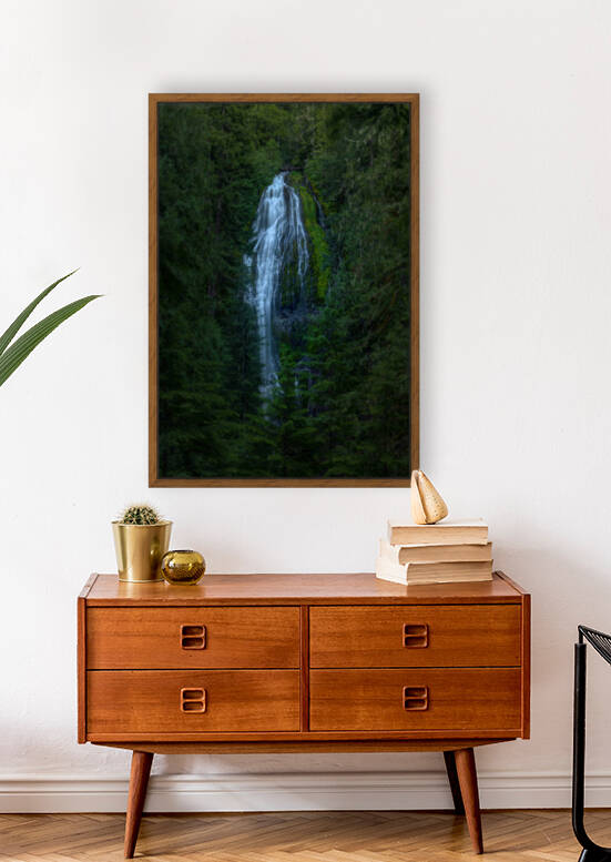 FOCUS ON PROXY FALLS by Bill Sherrell