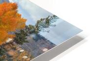 Autumn Encounter At Engineer Mountain HD Metal print