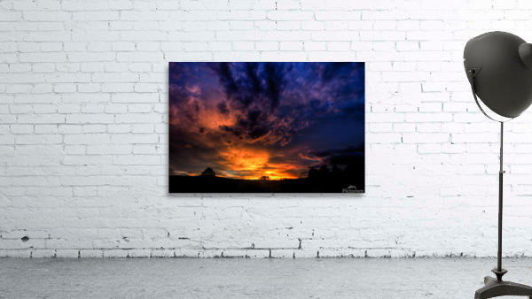 A HEAVENLY SUNSET Wall Preview