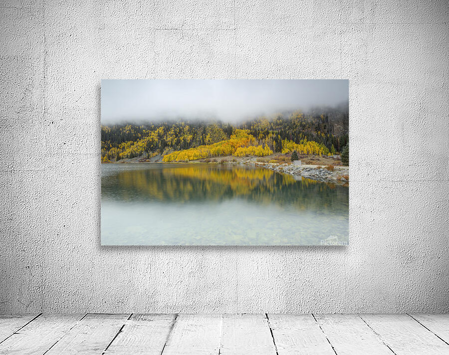 DREAMY AUTUMN REFLECTION Wall Preview
