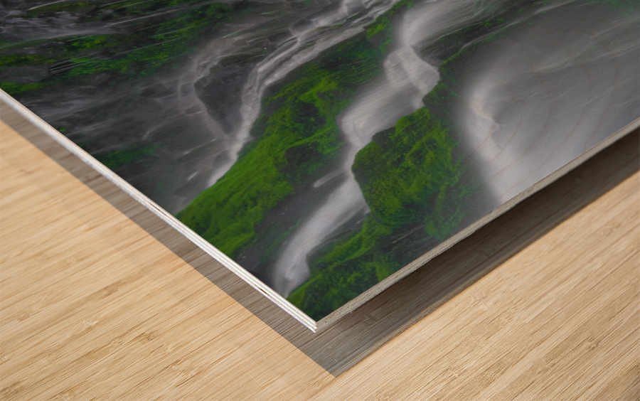 FLOWING GRACE Wood print