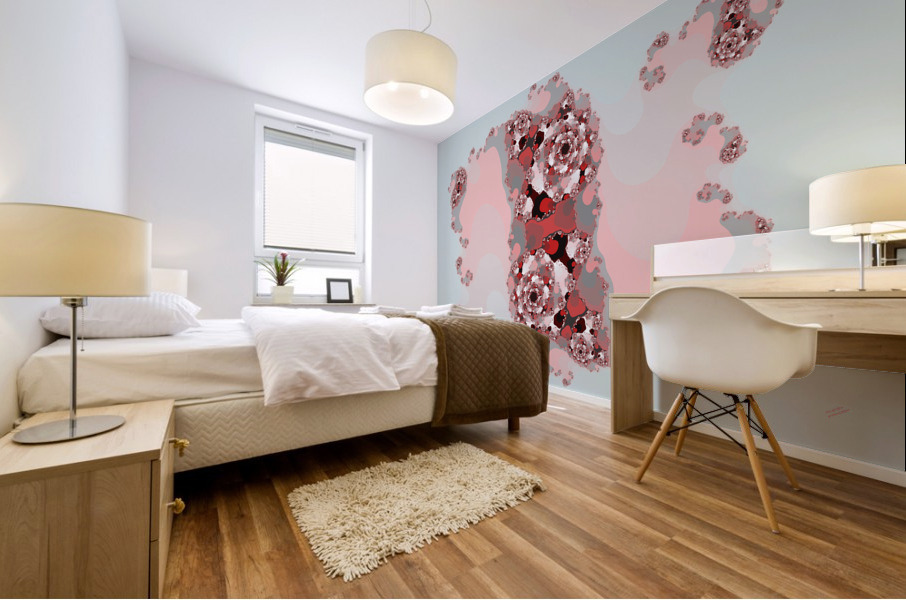Rose Garden Mural print