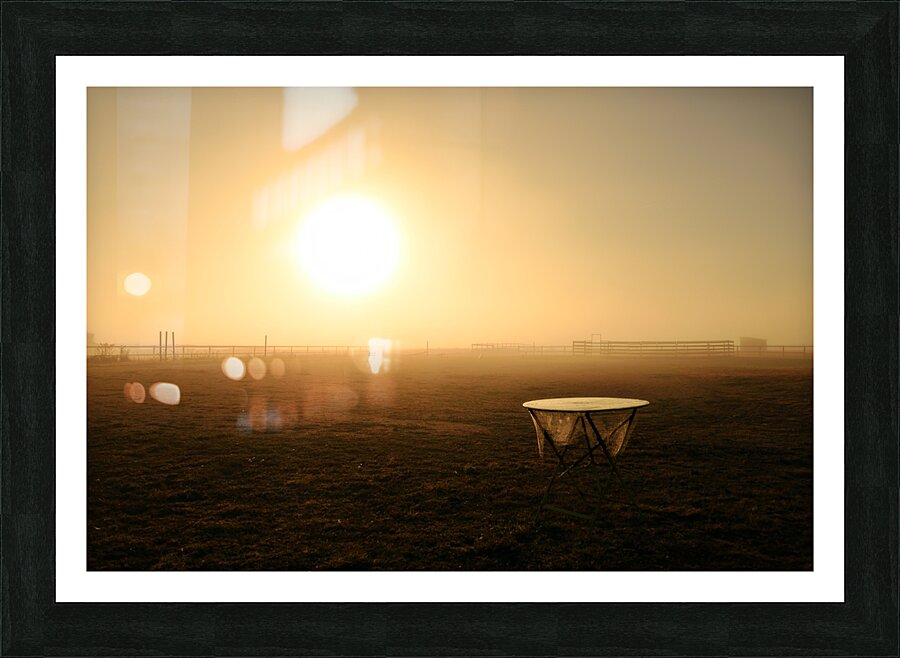 Une Table au Soleil   Picture Frame print
