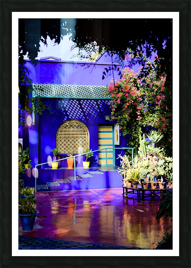 Majorelle Picture Frame print
