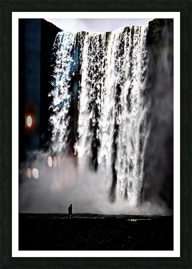 Skogafoss   Picture Frame print