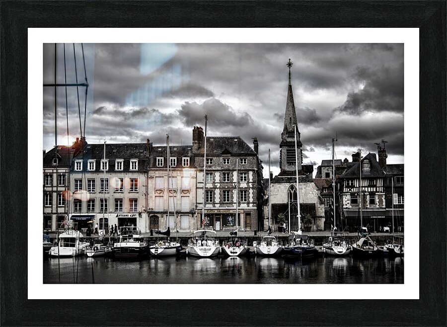Port de Honfleur Picture Frame print