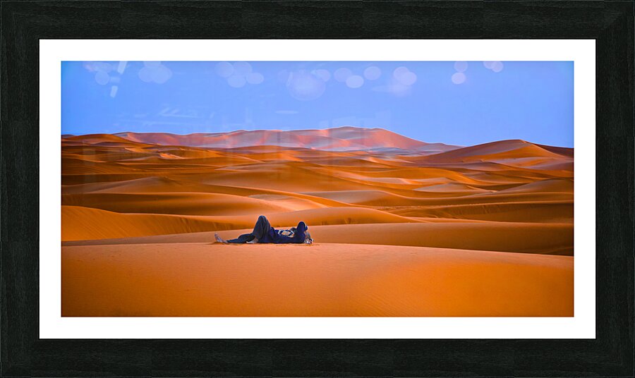 Ahmed le Guide Picture Frame print