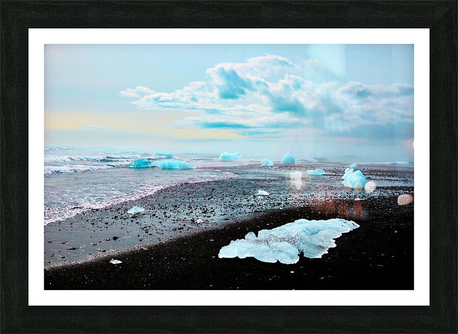 Diamond Beach 3 Picture Frame print