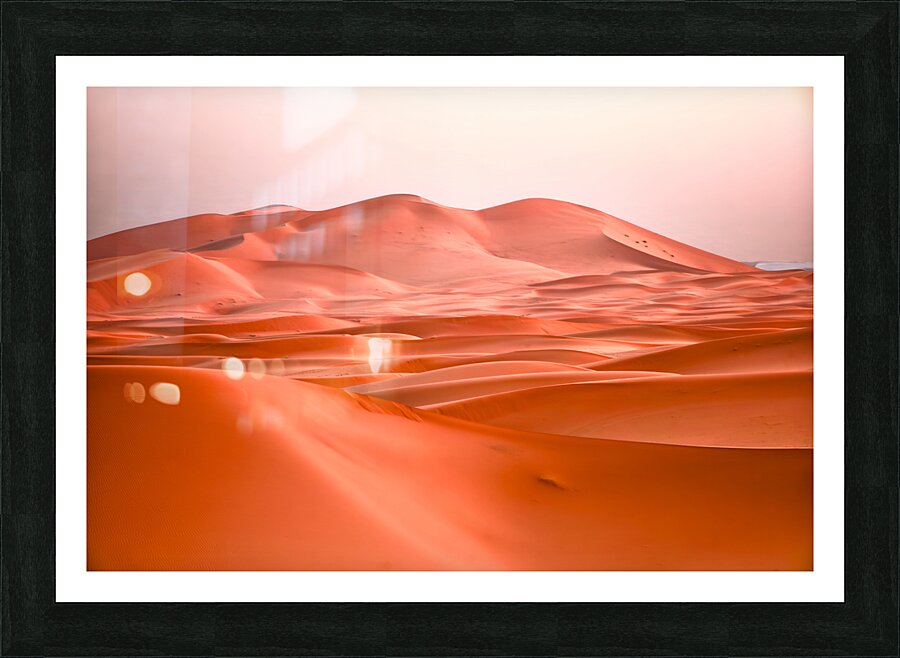 Au Sahara Picture Frame print