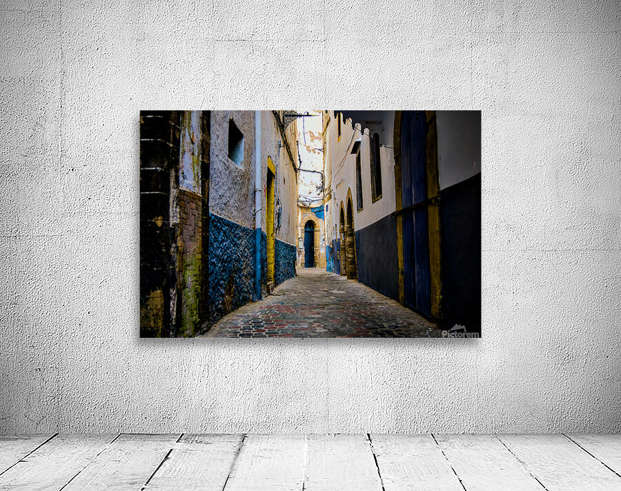 Petite porte bleue    Wall Preview