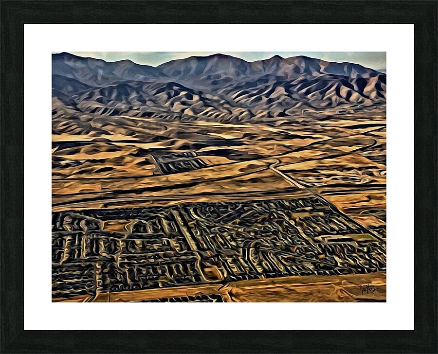 ABOVE NEVADA Picture Frame Printing