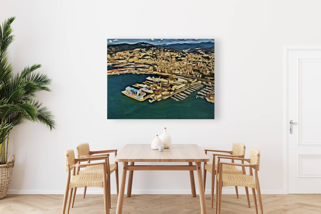 ABOVE GENOA Reproduction