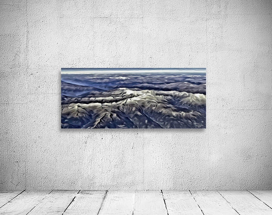 ABOVE THE FRENCH ALPS Wall Preview