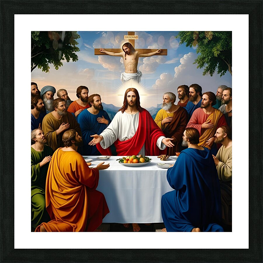 Jesus Christ Picture Frame print