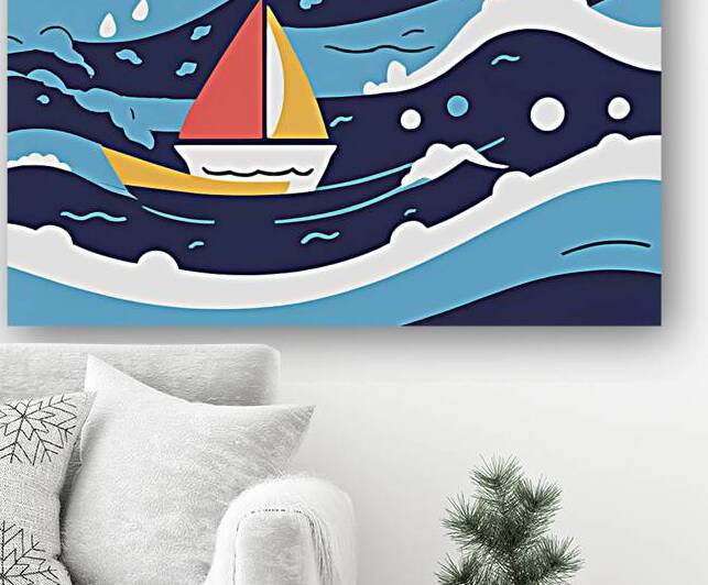 floating ship by almortuda