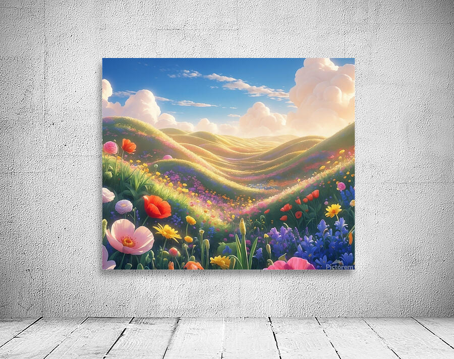 Magic flowers Wall Preview