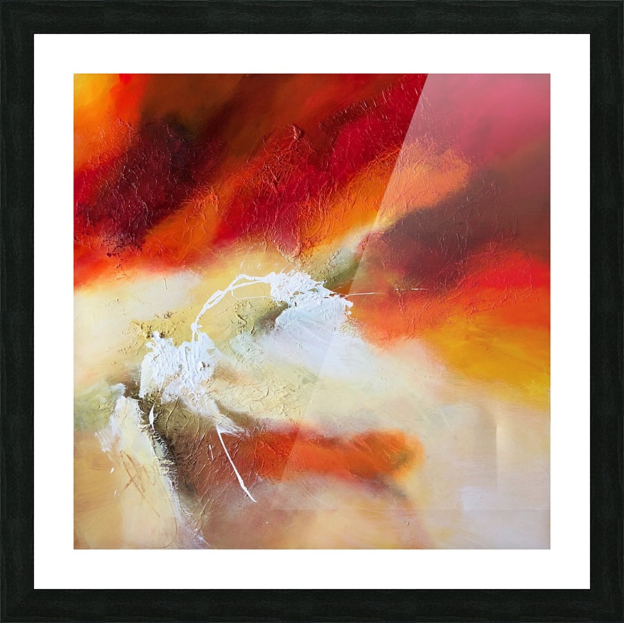 Feeling the heat Picture Frame print