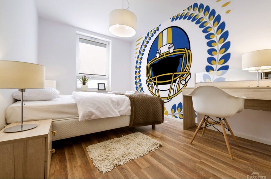 Los Angeles Rams 13 Mural print