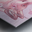 Together Forever Under a Thousand Cherry Trees Metal print