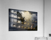 The girl and the eagle Acrylic Print