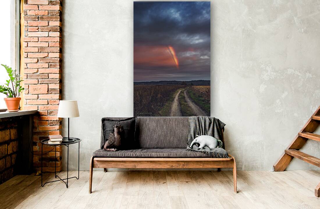 Evening rainbow Reproduction