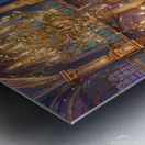 Default Illustrate a scene from a grand fantasy b Metal print