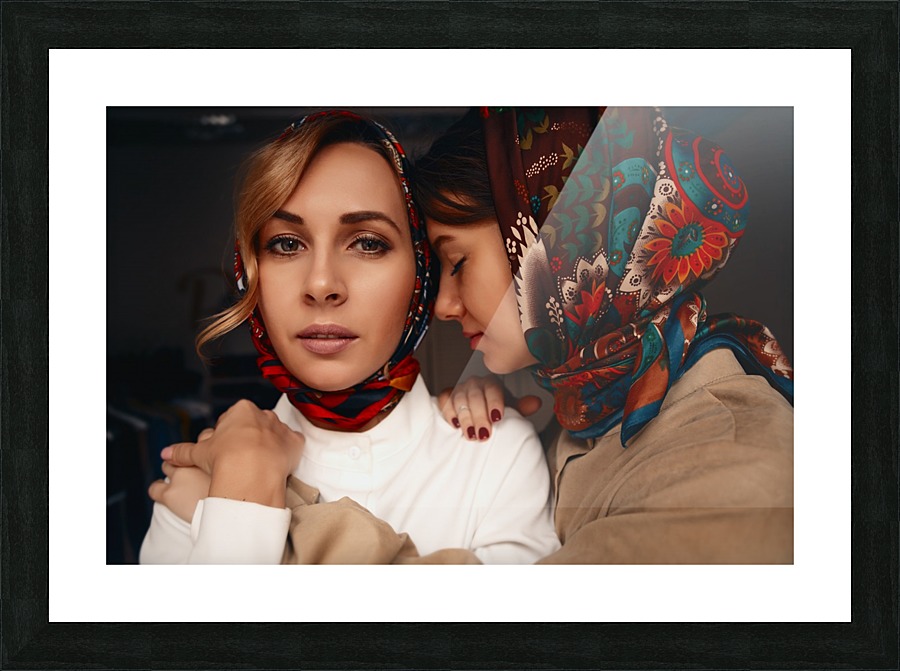 Portraits Picture Frame print