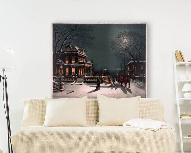 A Timeless Christmas Eve  A Glimpse into Holiday by Mostafa Ahmed