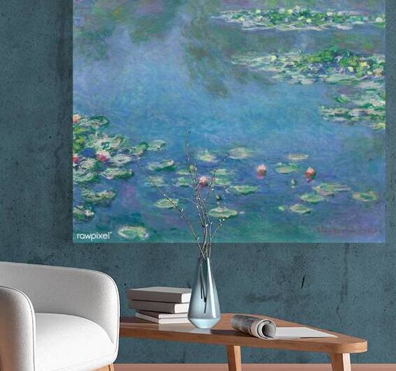 Whispers of Water Lilies – An Impressionist Dre by Mostafa Ahmed
