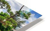 Garden Waterfall HD Metal print