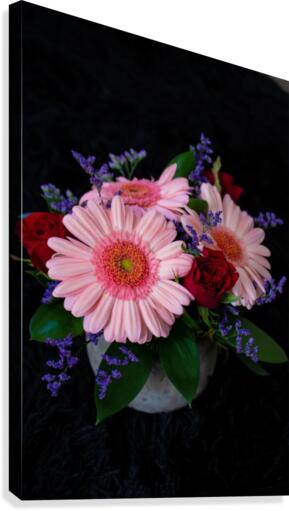 Valentines Flowers  Canvas Print
